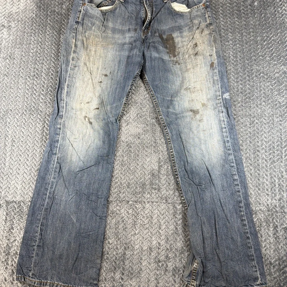 Levi's‎ 527 Jeans Mens 34x30 Denim Slim Fit Bootcut Low Rise Blue Medium Wash